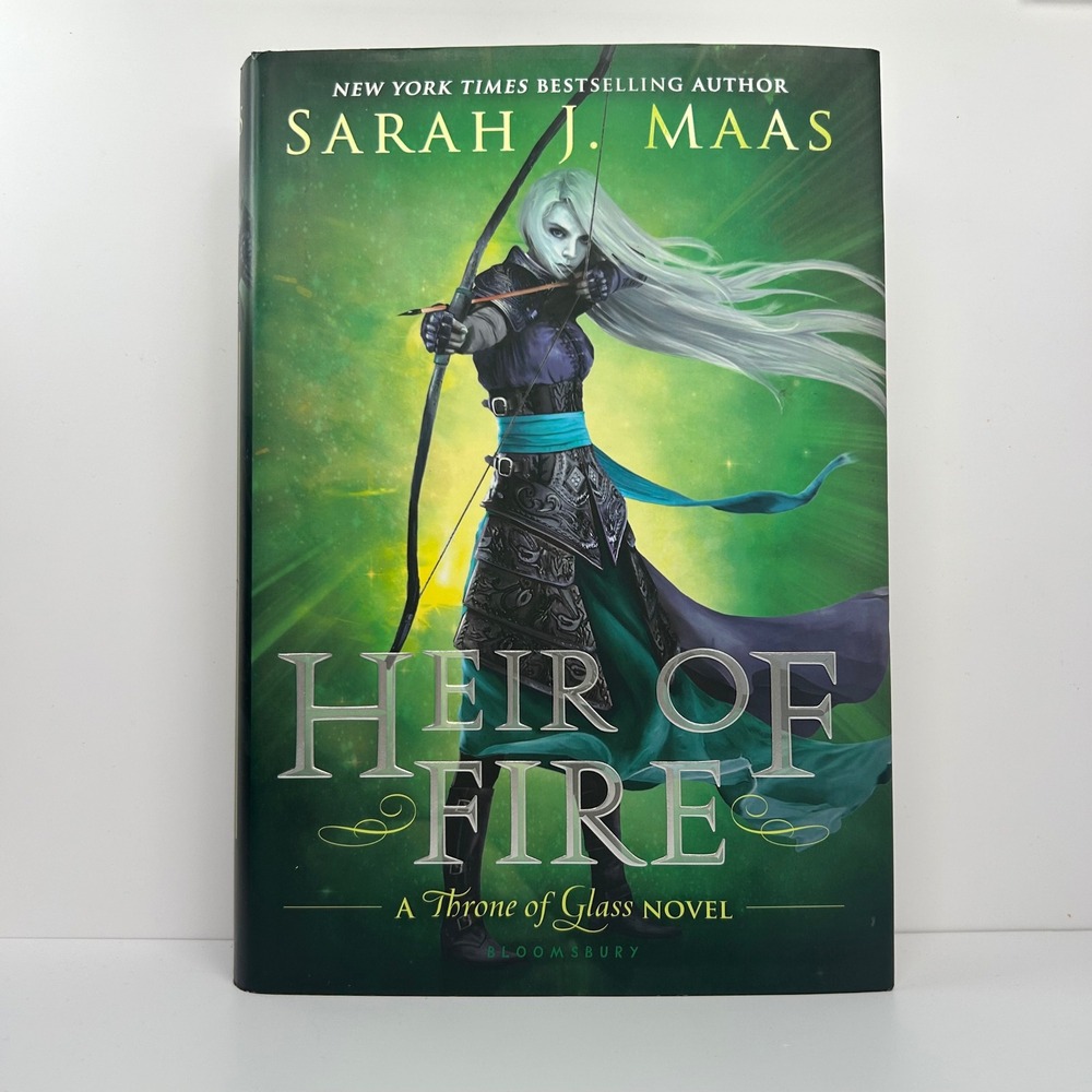 Heir of Fire 1st Print Hardcover by Sarah J. Maas Throne of Glass